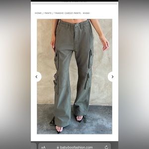 Cargo Pants:: Babyboo never been worn
